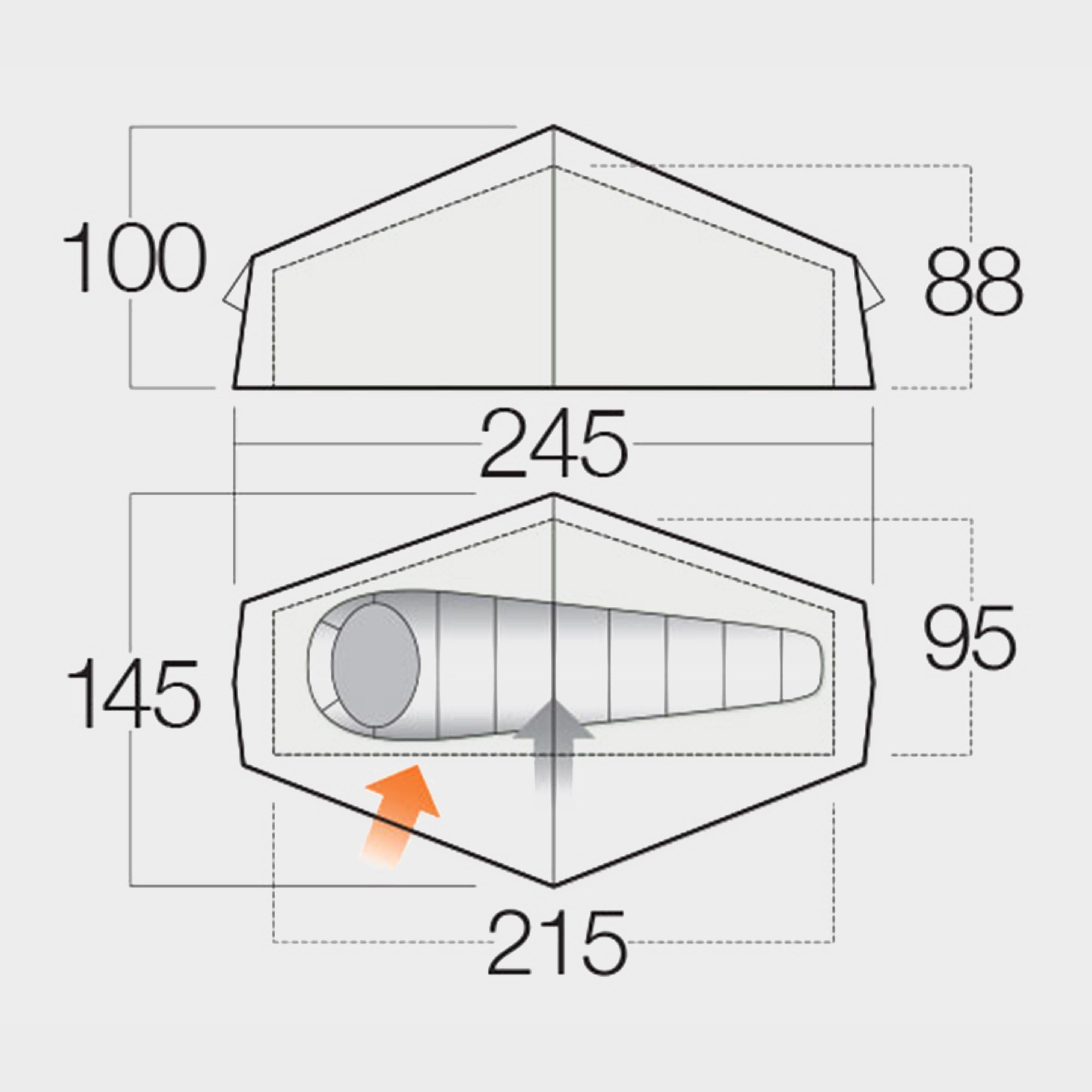 Nevis 100 Backpacking Tent