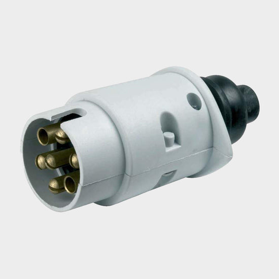 12S 7 Pin Plastic Socket (A0028)