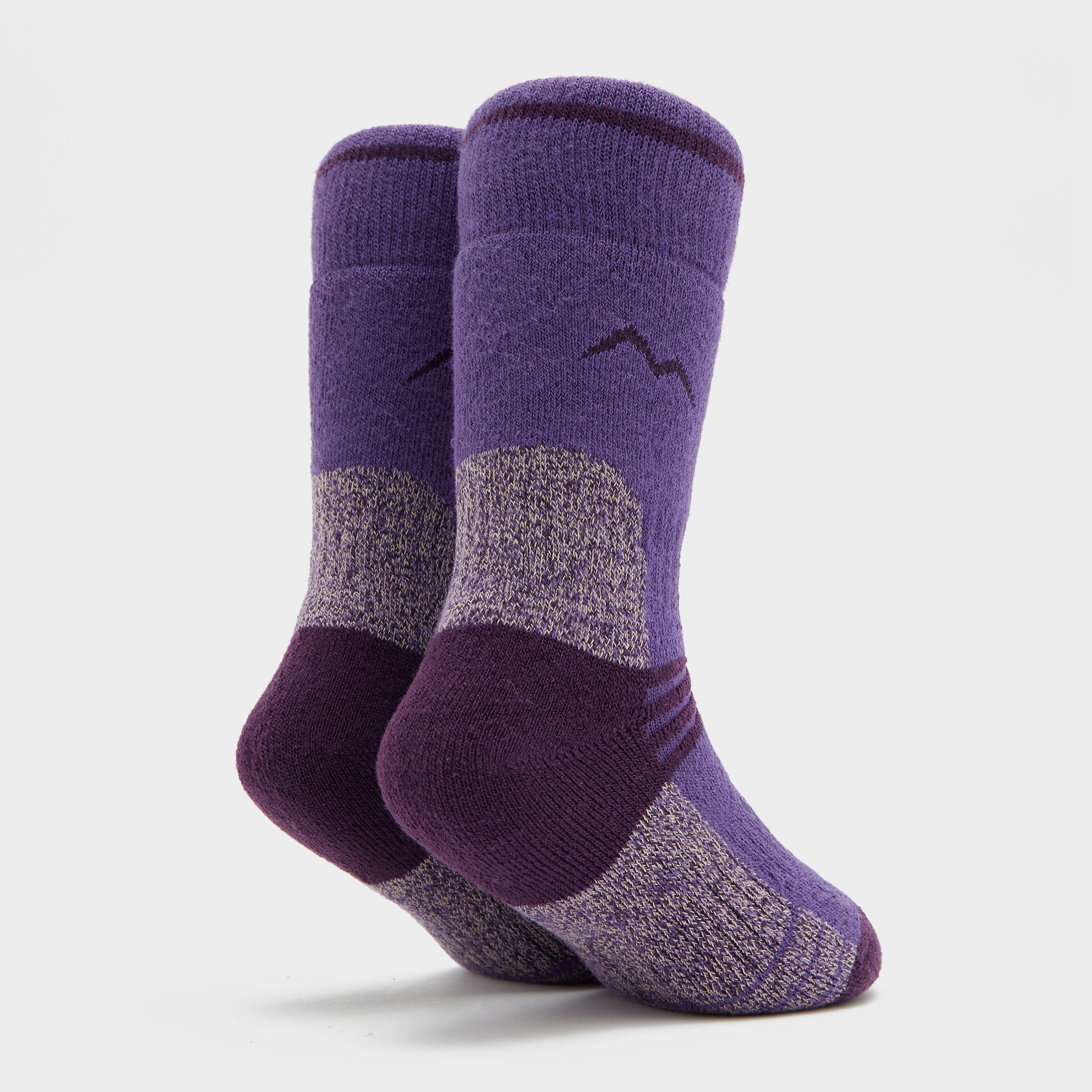 Girls' Midweight Trekking Sock - Twin Pack