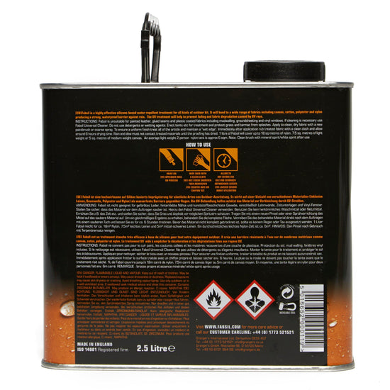 Fabsil Waterproofer Tin 2.5L