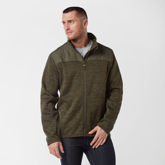 Men's Quilt Full Zip Fleece