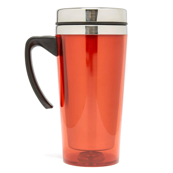 Tall Insulated Mug Red 450ml