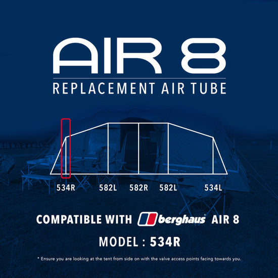 Air 8 Replacement Air Tube - 534R