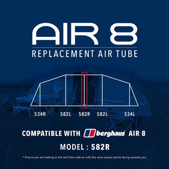 Air 8 Replacement Air Tube - 582R