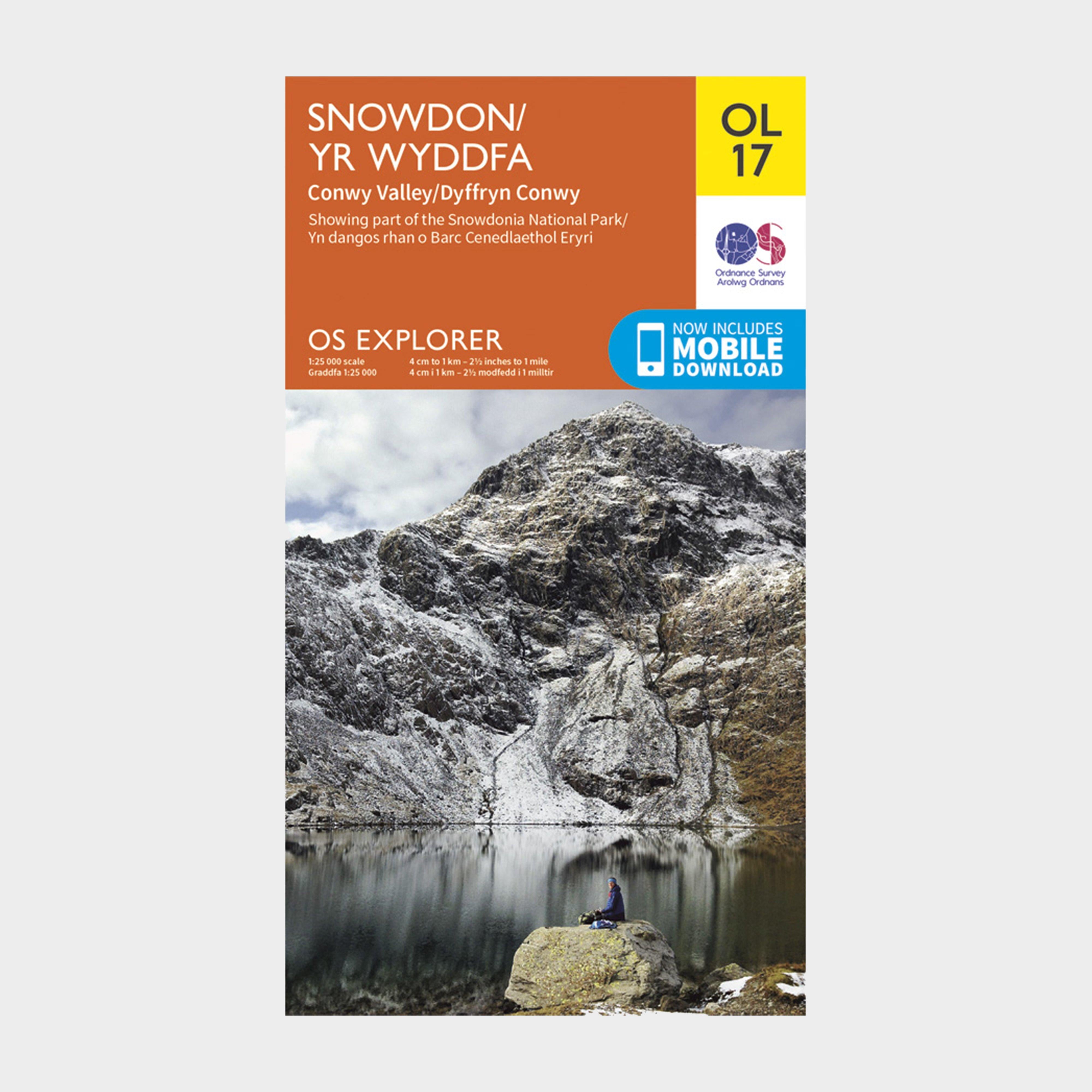 Explorer OL17 Snowdon & Conwy Valley Map With Digital Version