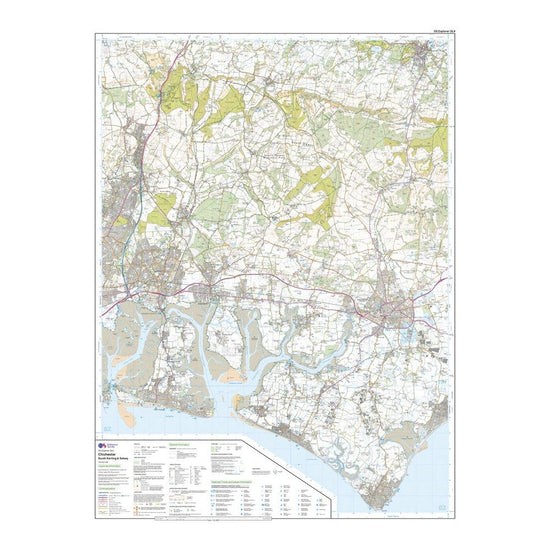Explorer Active OL8 Chichester, South Harting & Selsey Map With Digital Version
