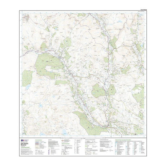 Explorer Active OL52 Glen Shee & Braemar Map With Digital Version