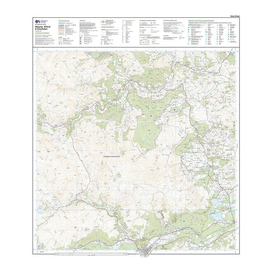Explorer Active OL59 Aboyne, Alford & Strathdon Map With Digital Version