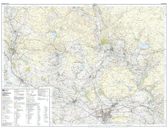Explorer OL2 Yorkshire Dales - Southern & Western Areas Map With Digital Version
