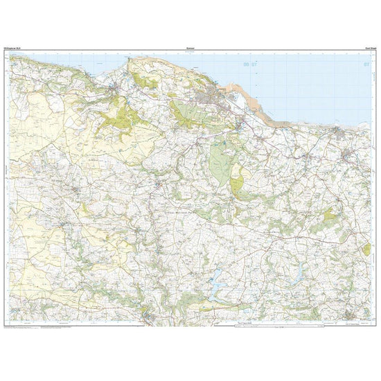 Explorer OL9 Exmoor Map With Digital Version