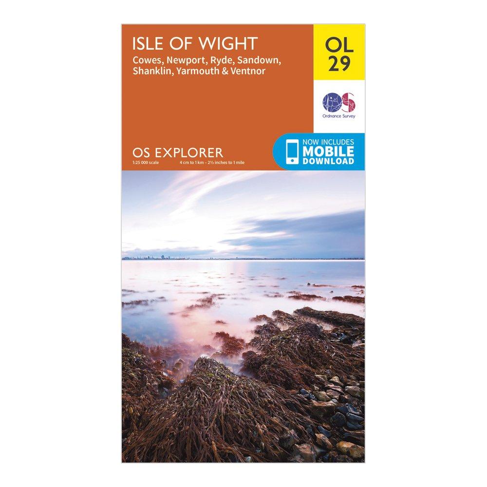 Explorer OL29 Isle of Wight Map With Digital Version