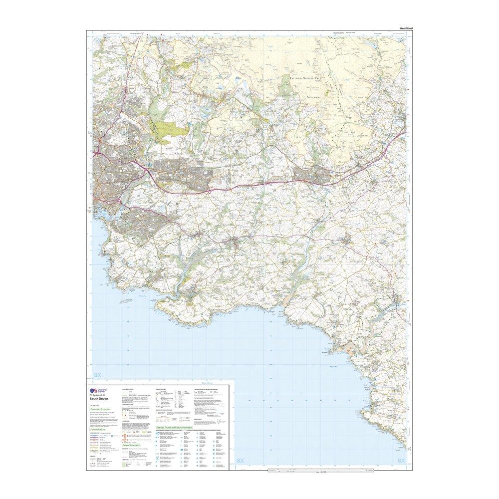 Explorer OL20 South Devon Map With Digital Version