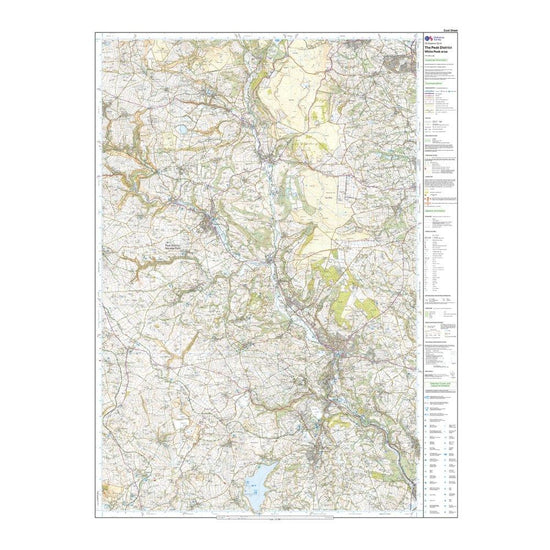 Active Explorer OL 24 The Peak District (White Peak Area) Map