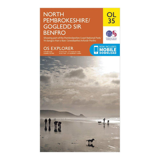 Explorer OL35 North Pembrokeshire Map With Digital Version