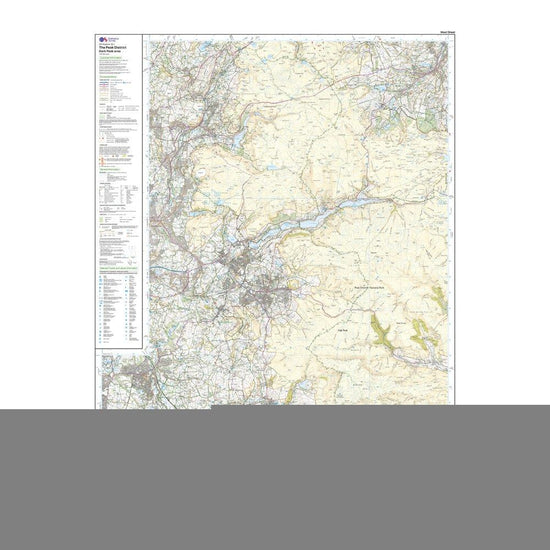 Explorer Active OL1 The Peak District - Dark Peak Area Map With Digital Version