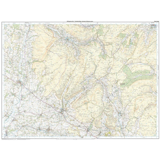 Explorer Active OL2 Yorkshire Dales - Southern & Western Areas Map With Digital Version