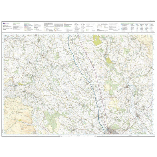 Explorer Active OL5 The English Lakes - North Eastern Area Map With Digital Version