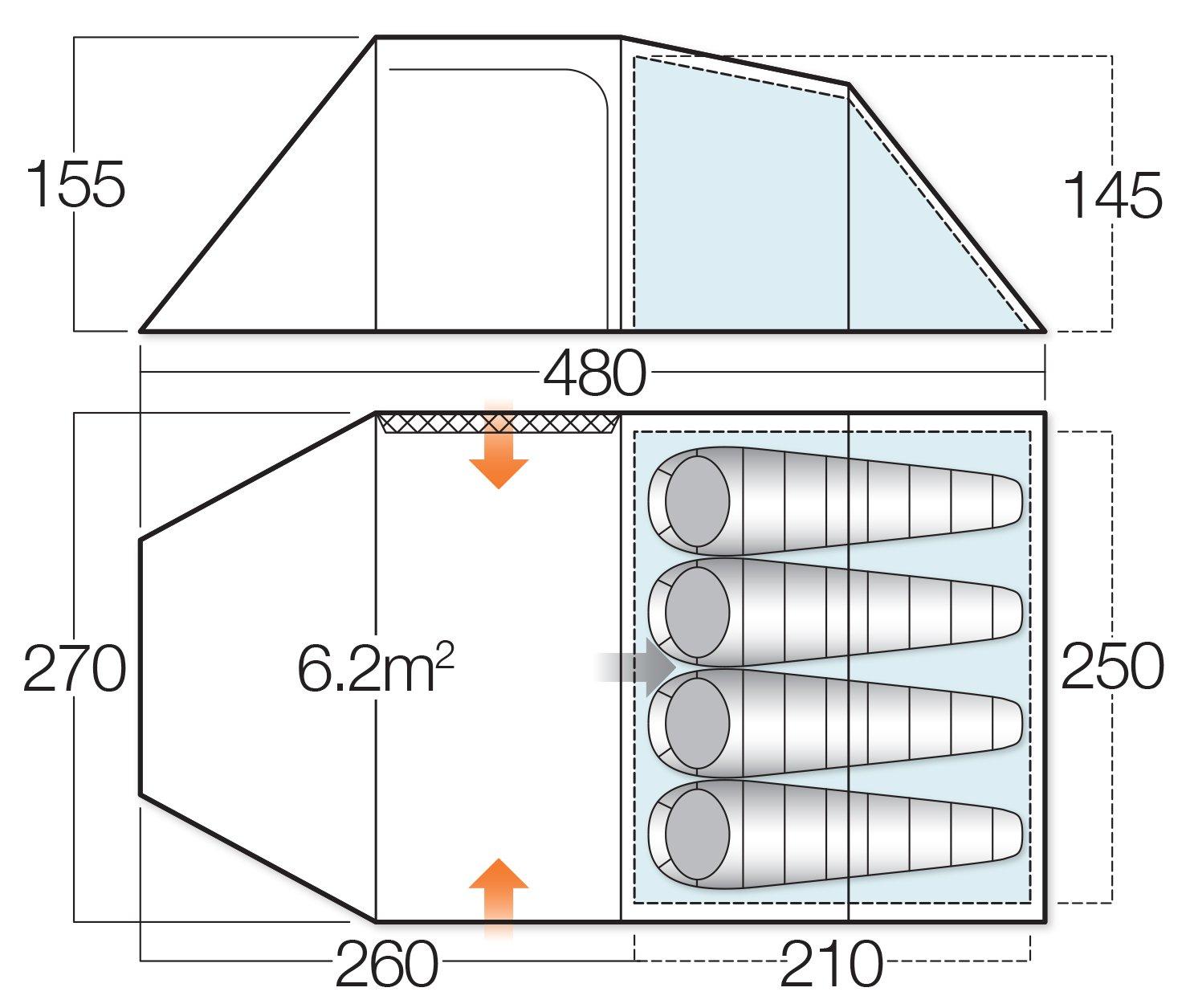 Beta 450XL Family Tent