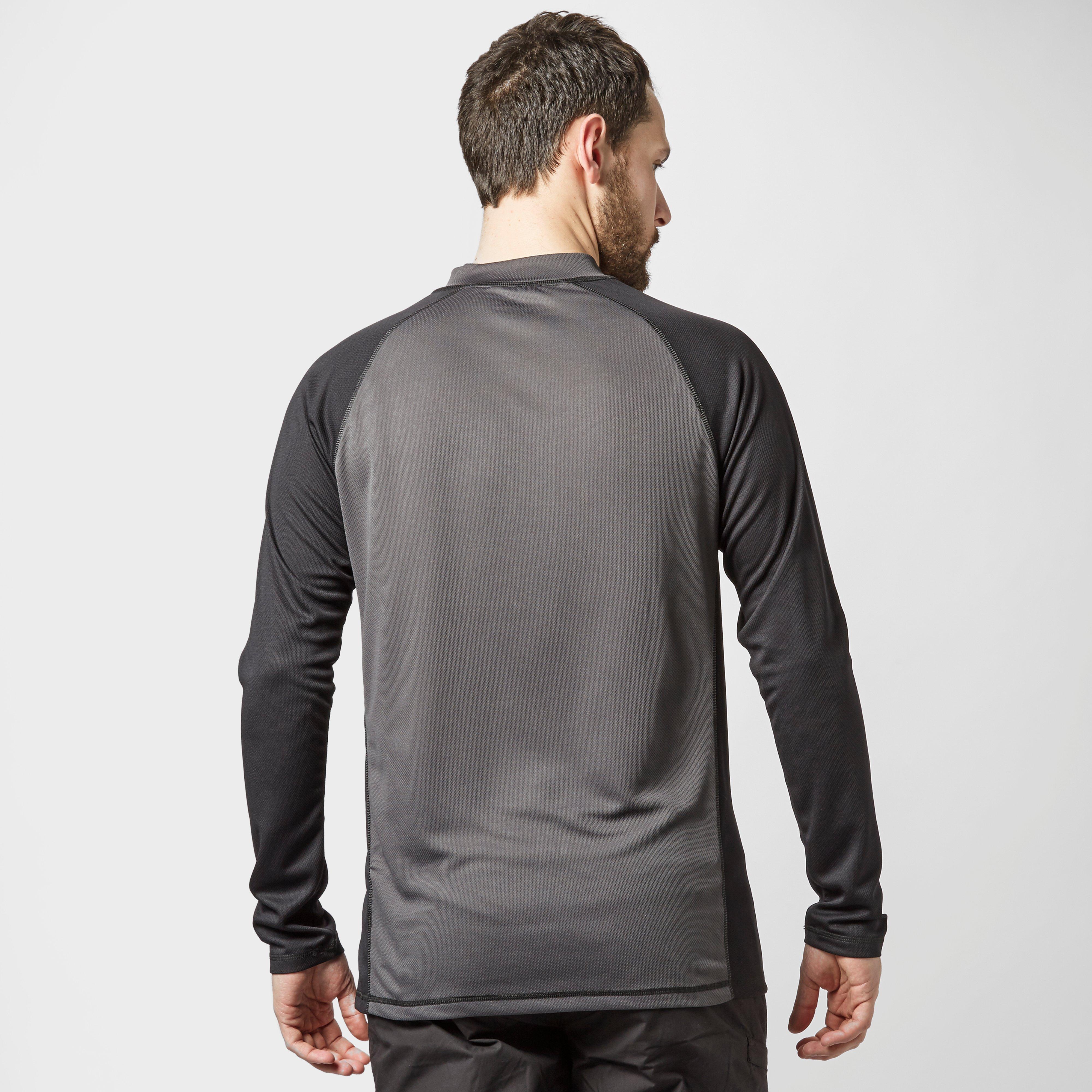 Men’s Long Sleeve Zip Tech Tee