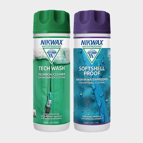 Tech Wash & Softshell Proofer Twin Pack 300ml