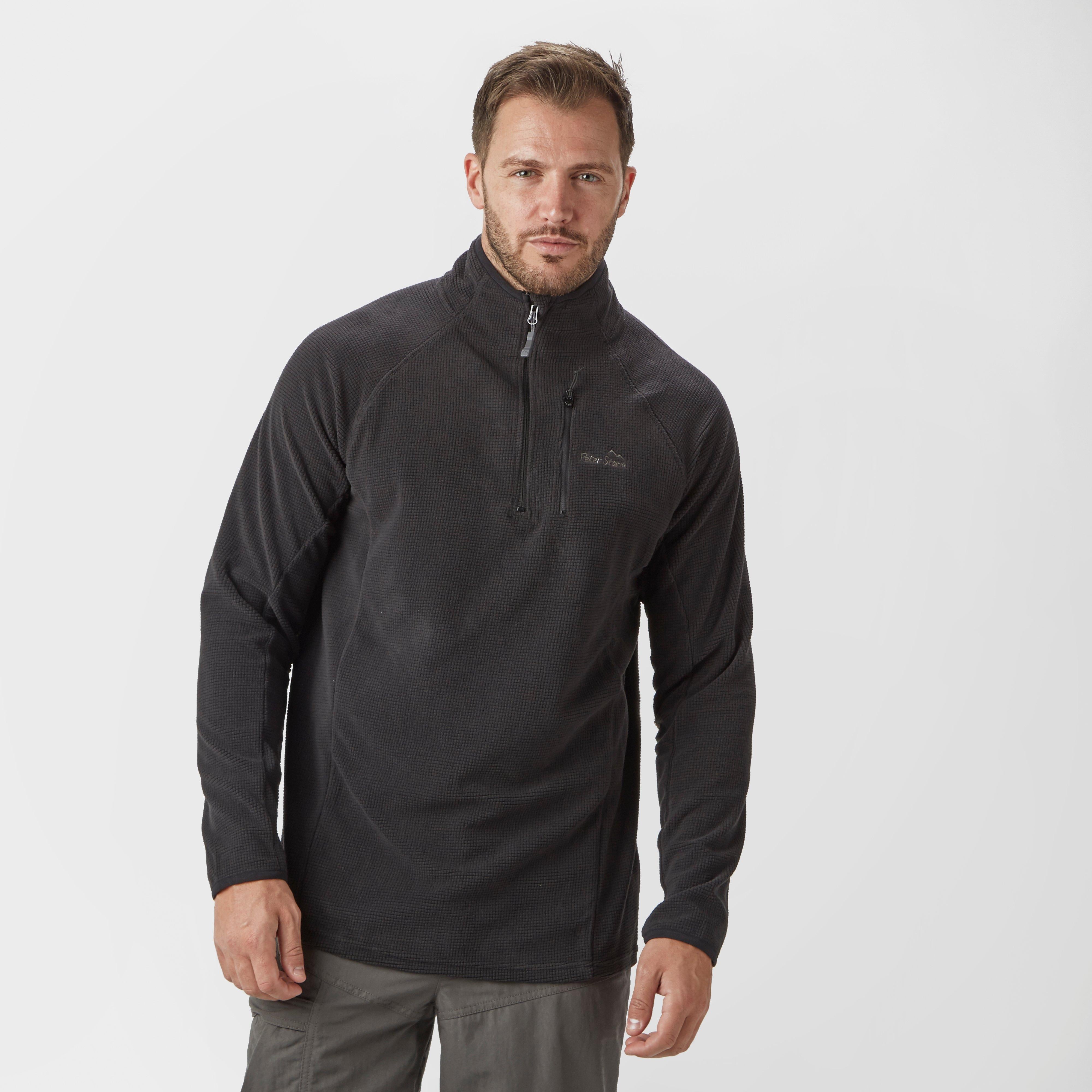 Men's Grid Half Zip Fleece