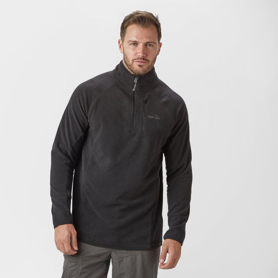 Men's Grid Half Zip Fleece