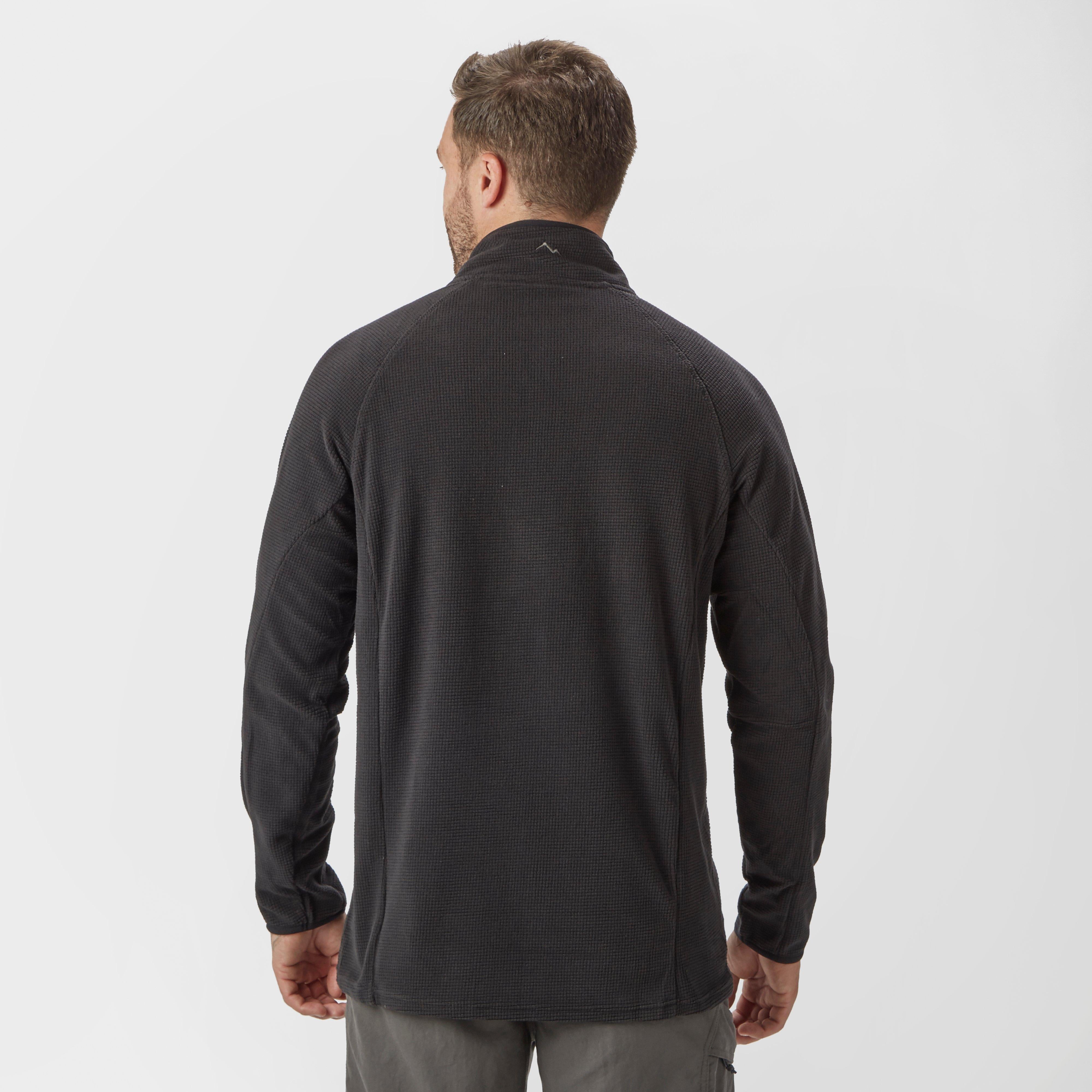 Men's Grid Half Zip Fleece