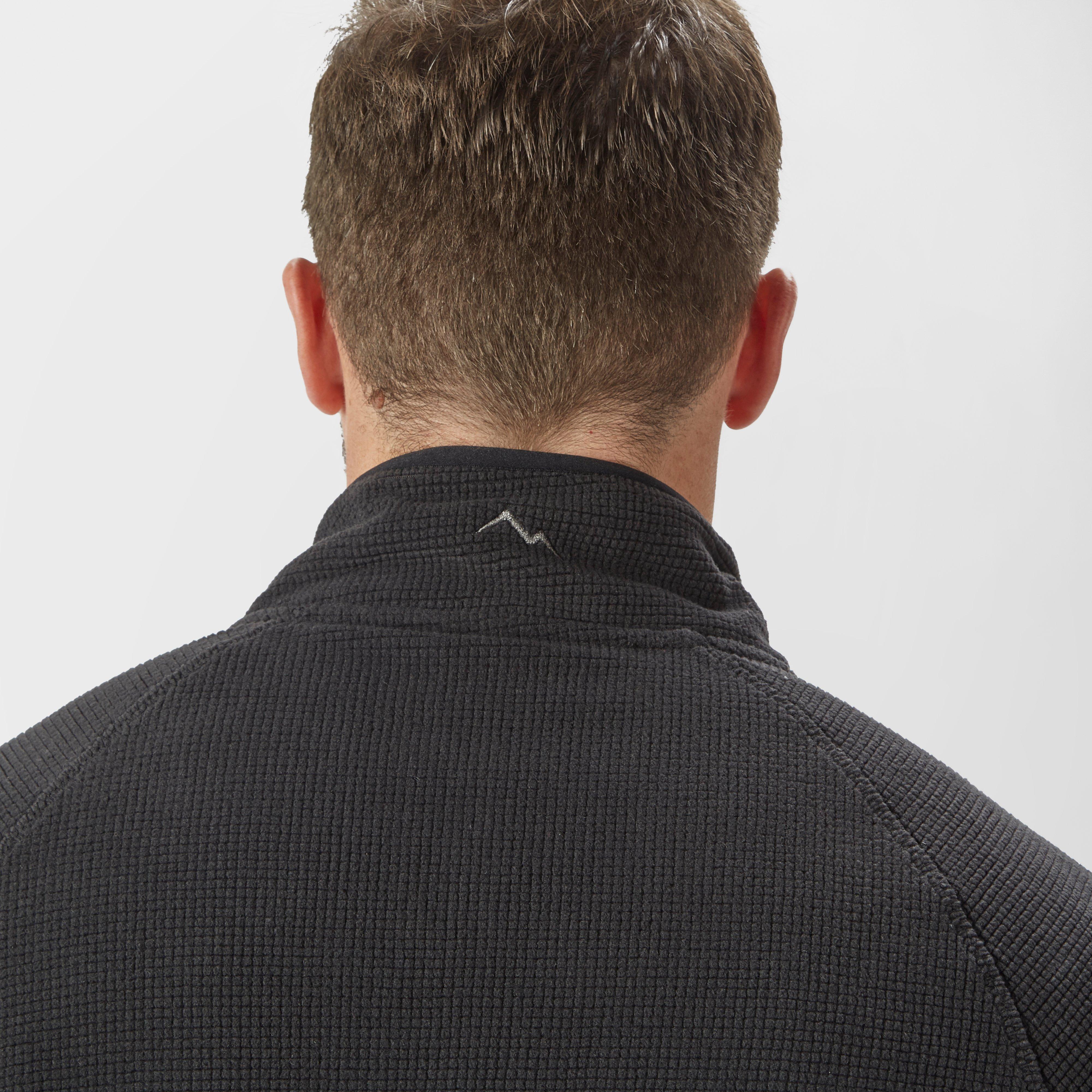 Men's Grid Half Zip Fleece