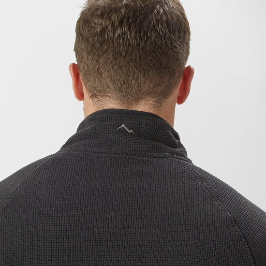 Men's Grid Half Zip Fleece
