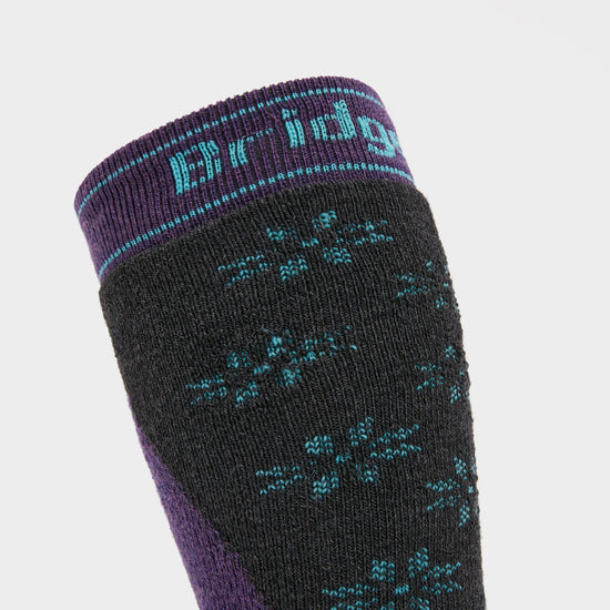 Women's Ski Midweight Merino Endurance Over Calf Socks
