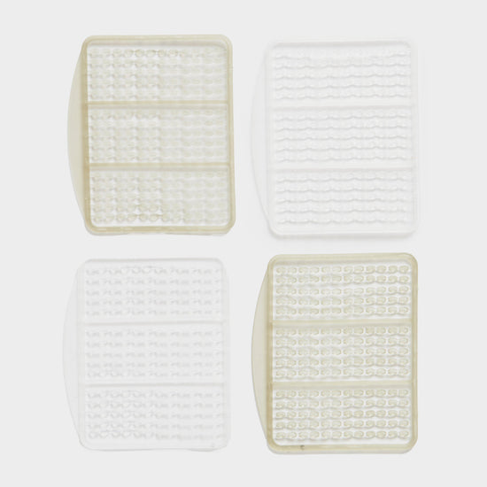 Boilie Stops 2 pack (Brown and Clear)