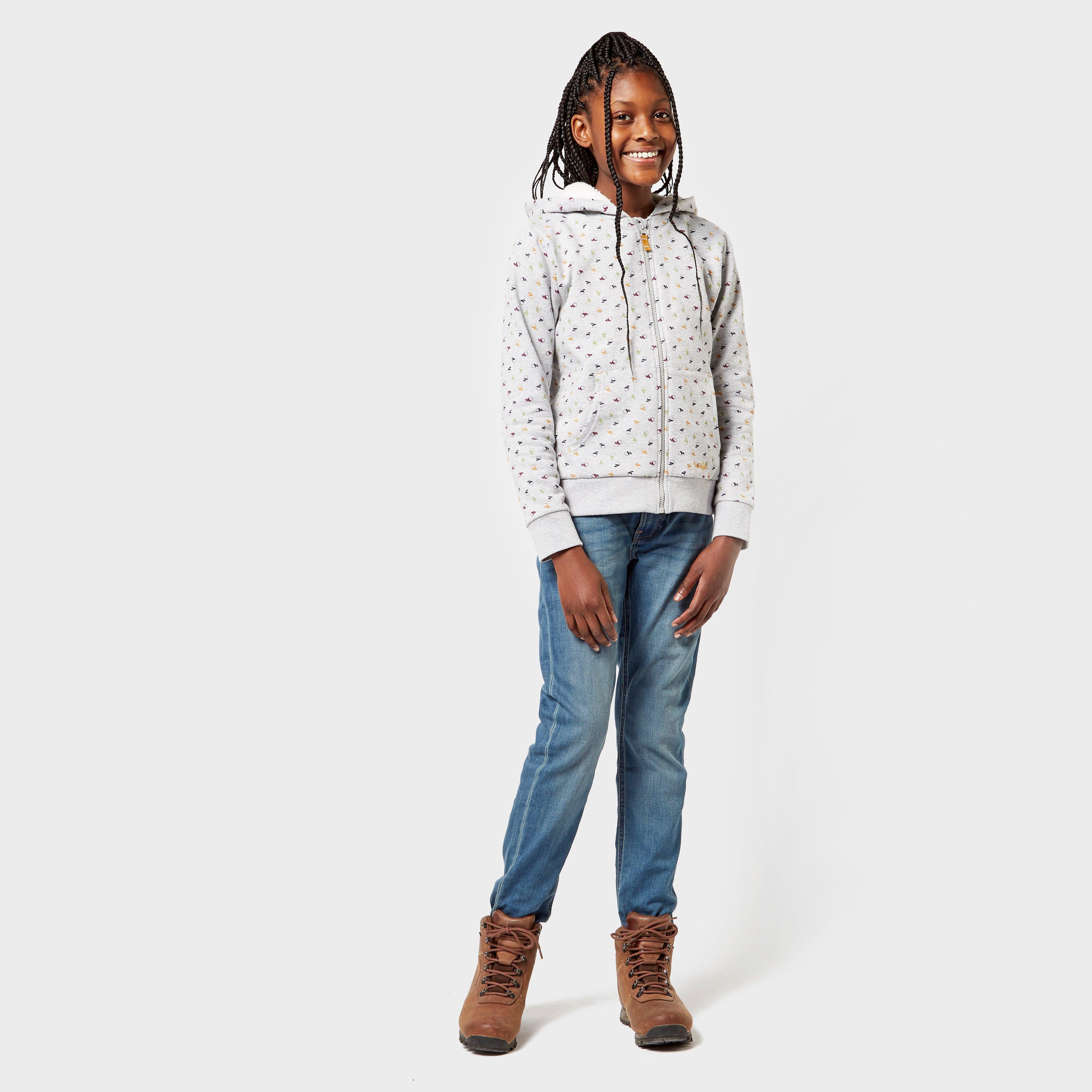 Kids' Plume Full Zip Fur Lined Hoodie