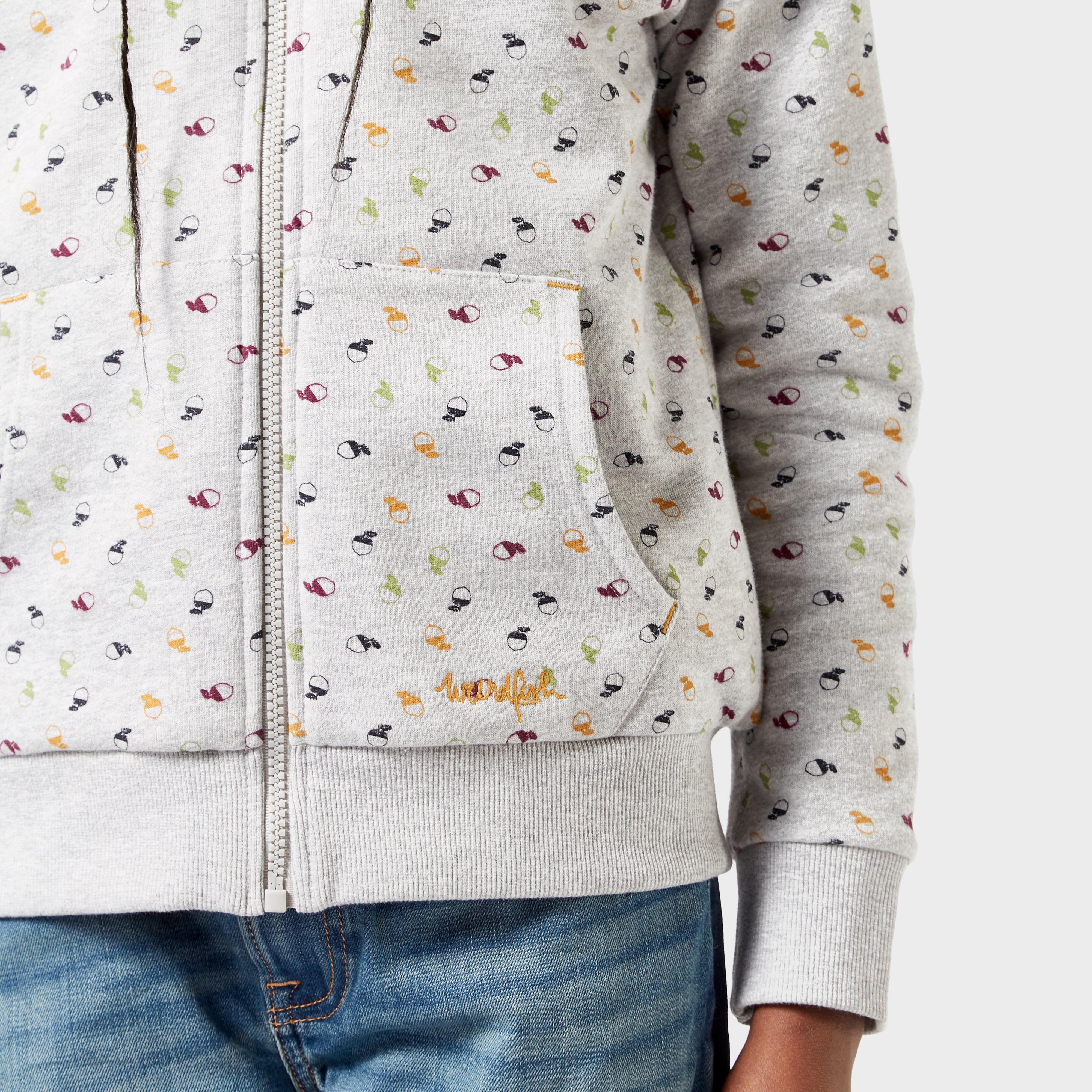 Kids' Plume Full Zip Fur Lined Hoodie