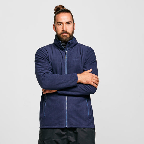 Men's Full-Zip Grid Fleece