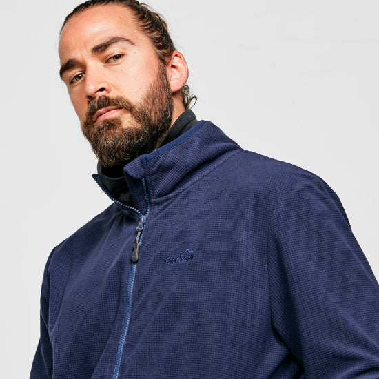 Men's Full-Zip Grid Fleece