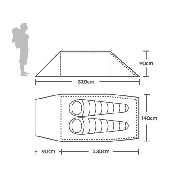 Hoolie Compact 2 Tent
