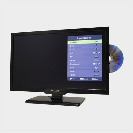 24" HD Travel TV with DVD, Freeview, Freesat, USB,