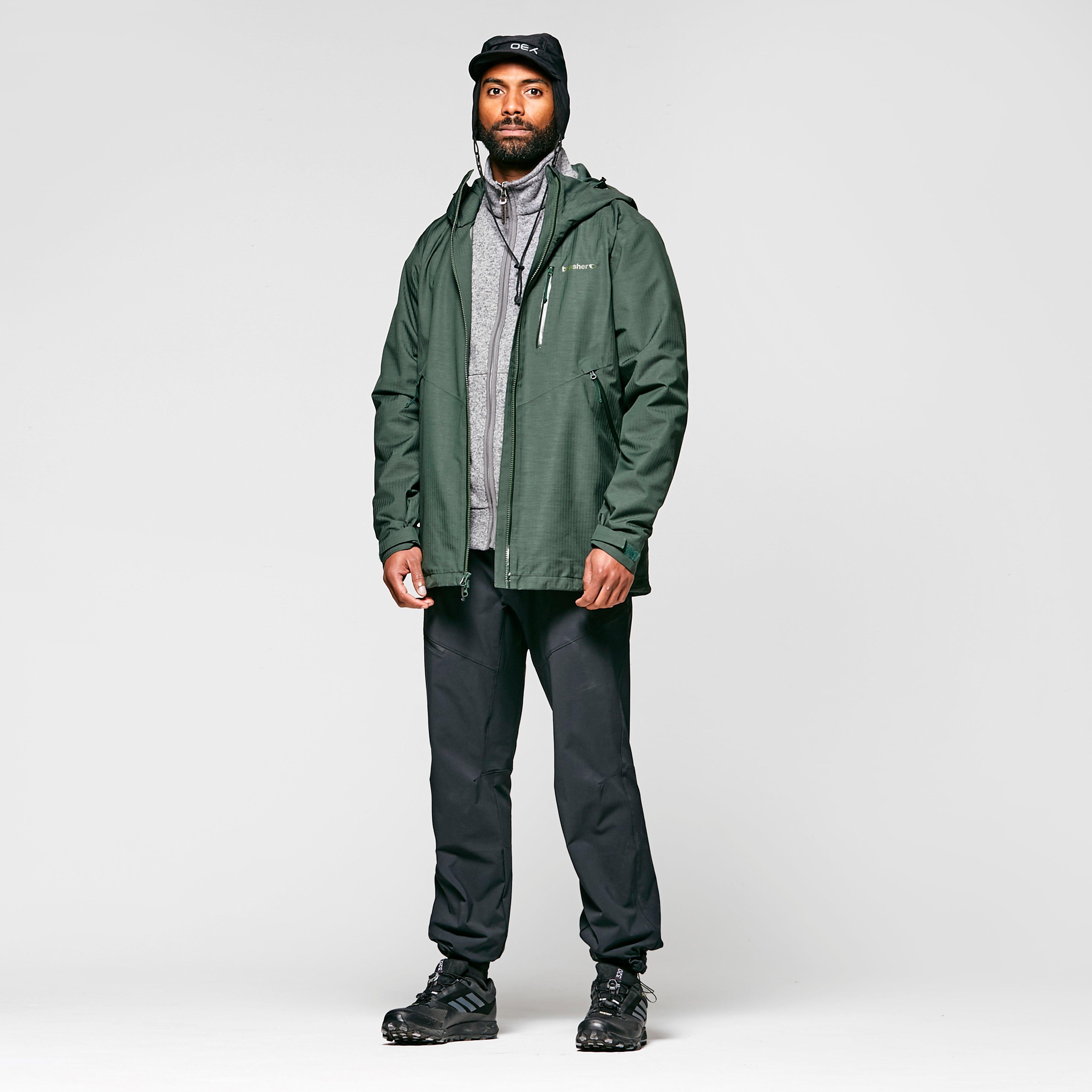 Men's Textured Waterproof Jacket
