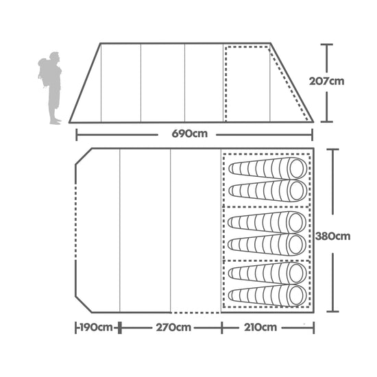 Callao 600XL Family Tent