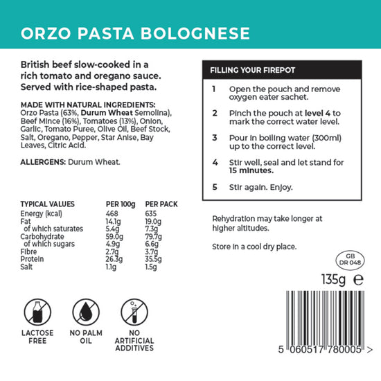 Orzo Pasta Bolognese