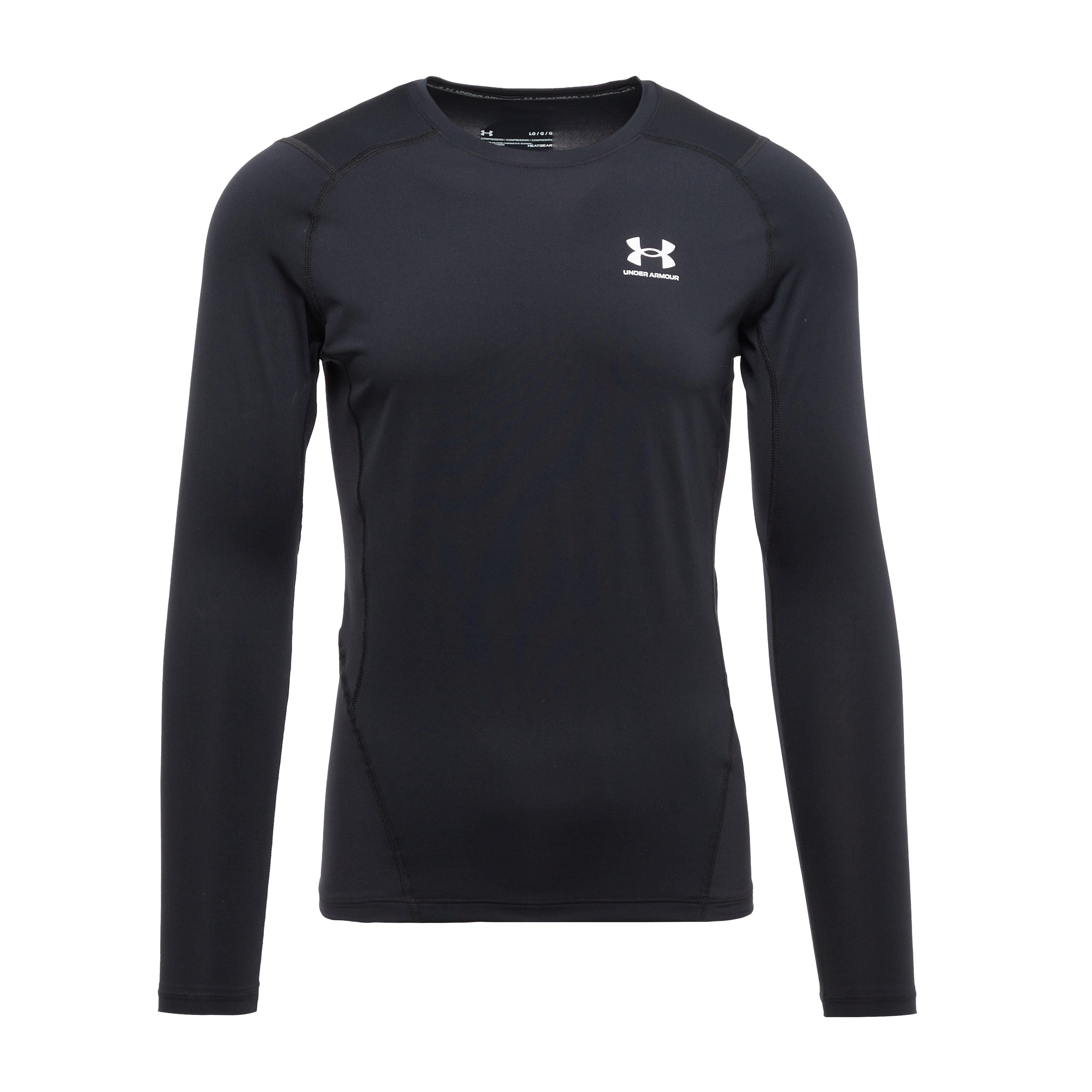 Men's HeatGear® Armour Compression Long Sleeve Tee