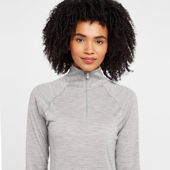 Women’s All Season Merino Long Sleeve 1/4 Zip Baselayer