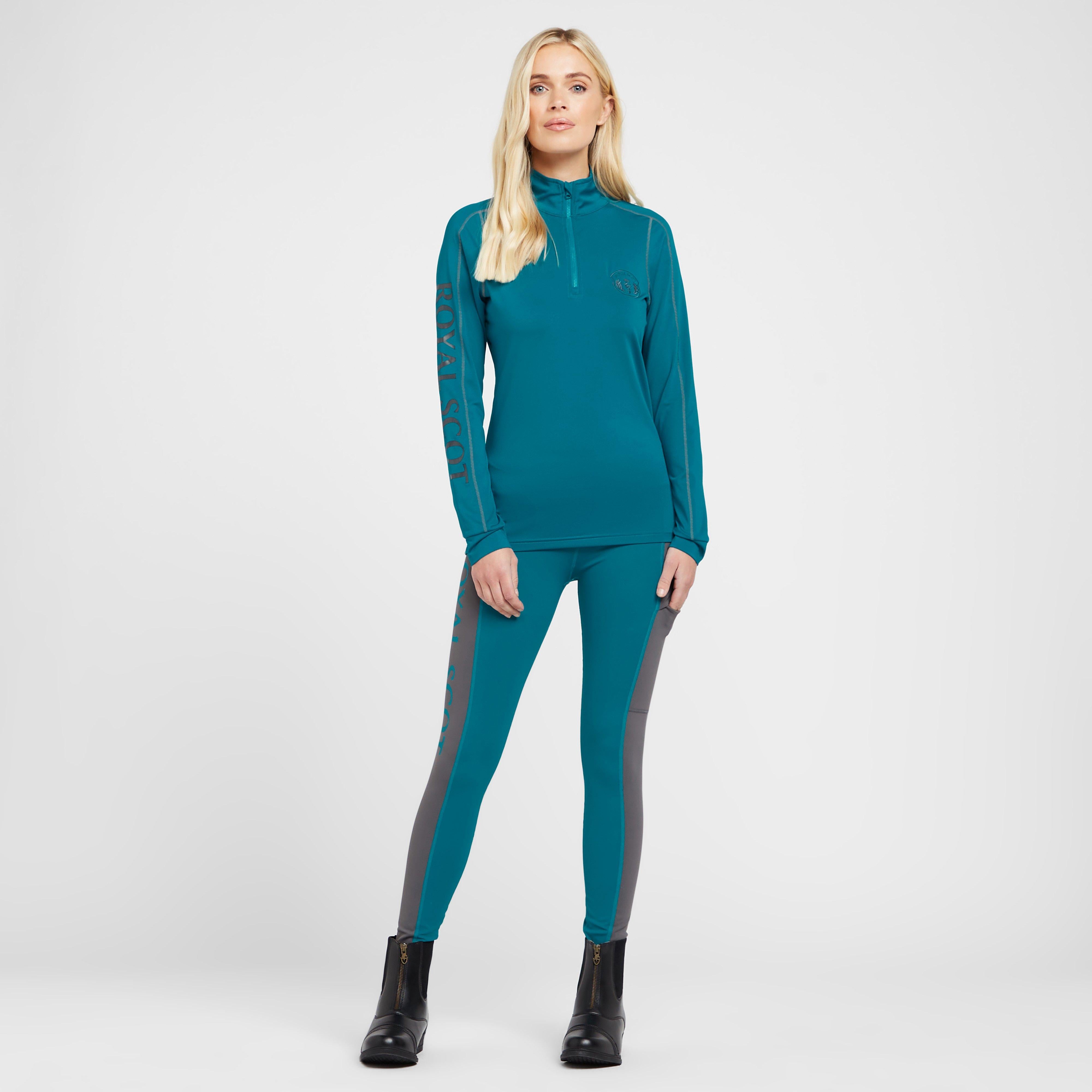Women's Gracie Long Sleeve Base Layer Ocean Depths/Grey
