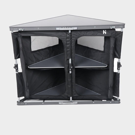 Folding Corner Cupboard