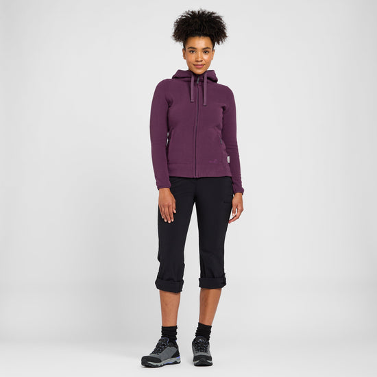 Women’s Full Zip Microfleece Hoody