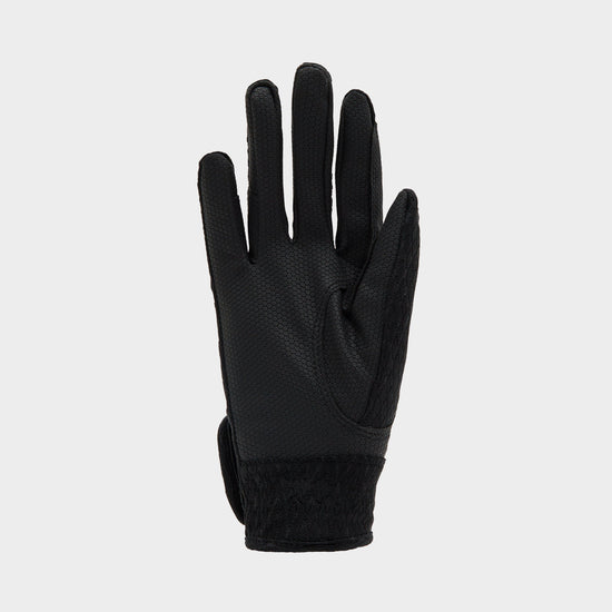 Adult Silicone Riding Gloves Black