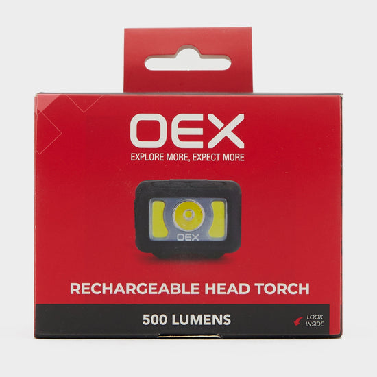 500L Rechargeable Head Torch
