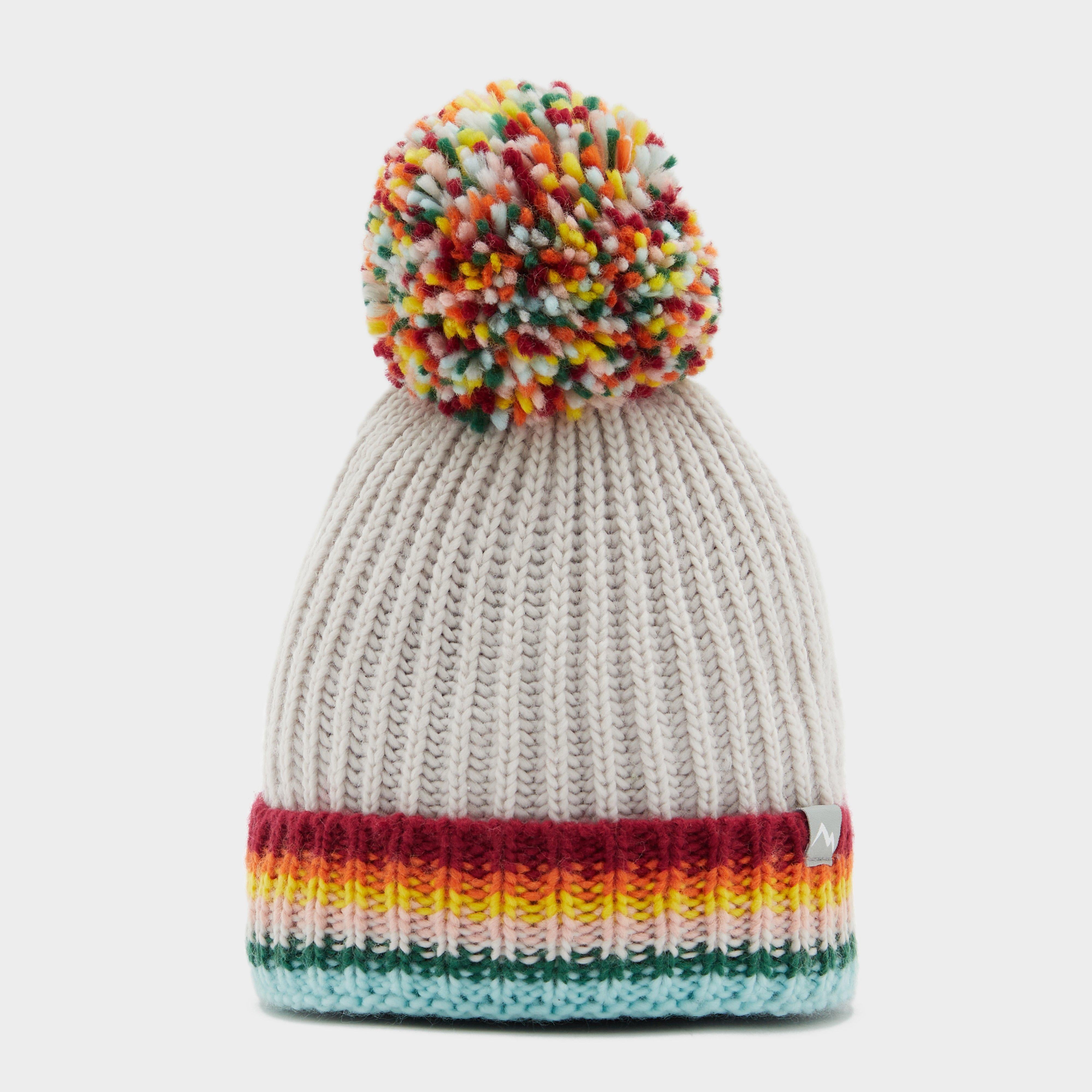 Kids’ Striped Bobble Beanie Hat