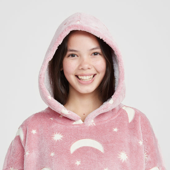 Kids’ Glow in the Dark Oversized Hoodie