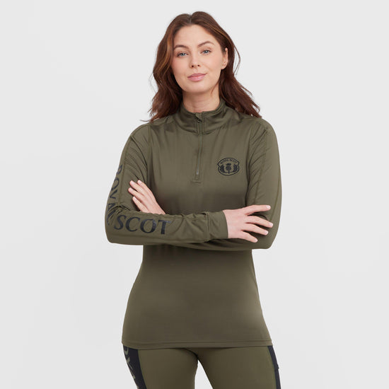 Women's Gracie Long Sleeve Baselayer Top Khaki